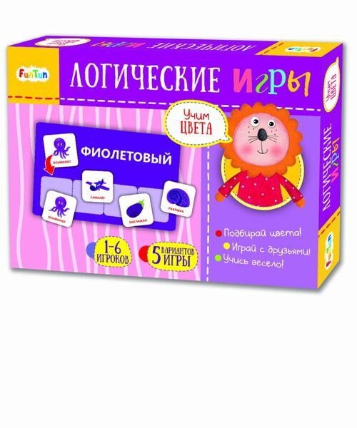 Логические игры: Учим цвета
